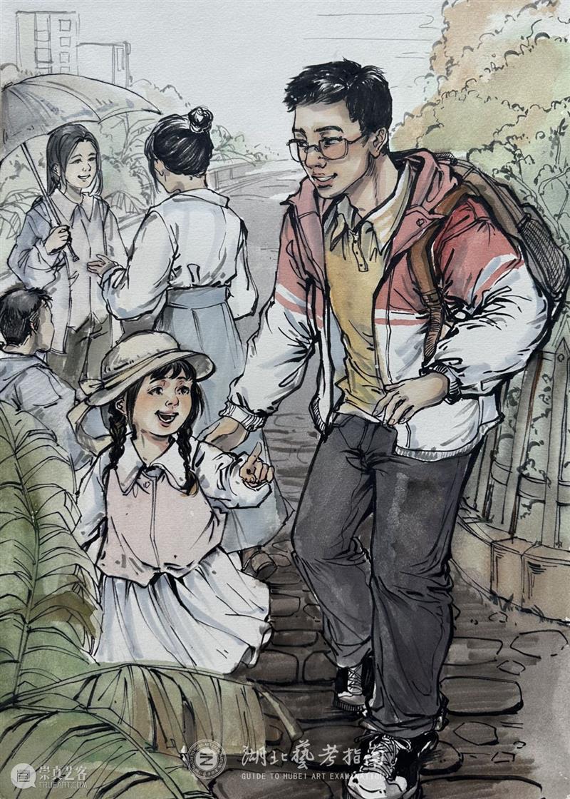 最新【湖北、贵州、安徽省】模拟考试高分卷鉴赏 ！各省之间差距挺大，附范画及点评 ！ 崇真艺客