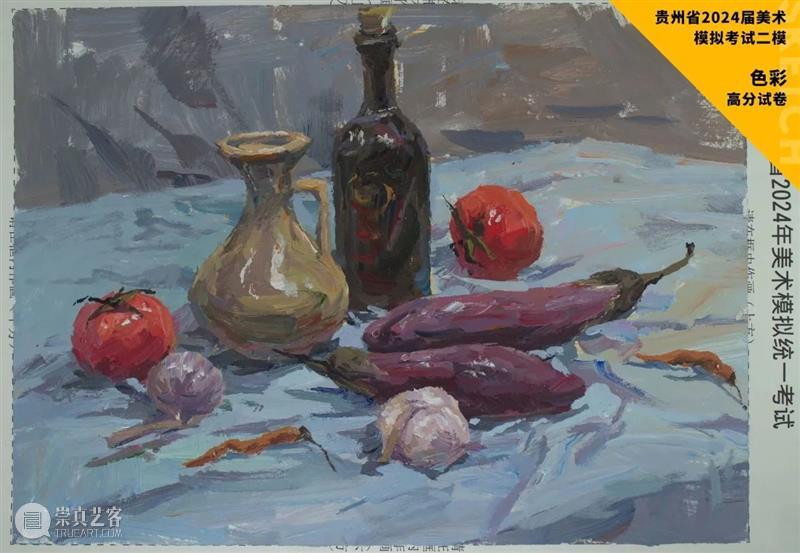 最新【湖北、贵州、安徽省】模拟考试高分卷鉴赏 ！各省之间差距挺大，附范画及点评 ！ 崇真艺客