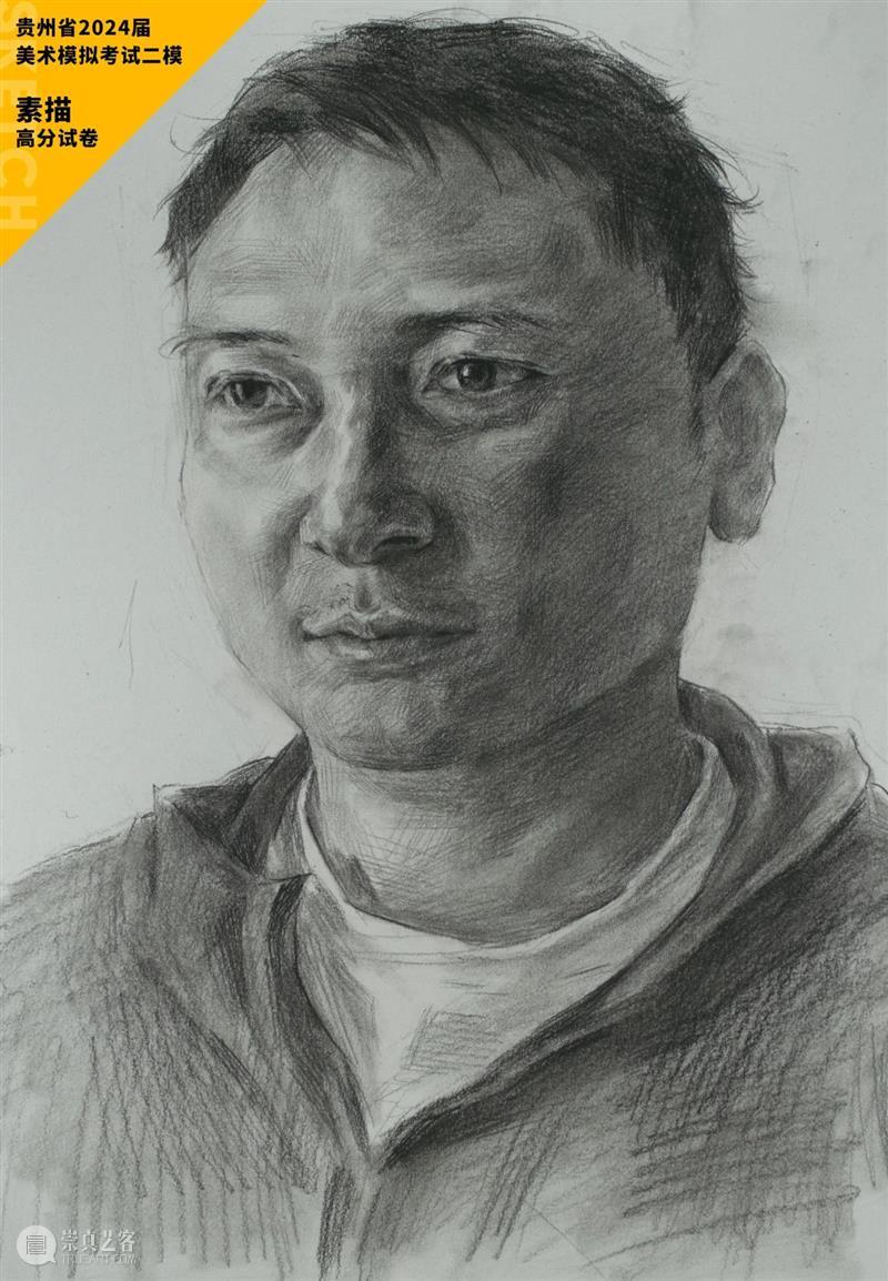 最新【湖北、贵州、安徽省】模拟考试高分卷鉴赏 ！各省之间差距挺大，附范画及点评 ！ 崇真艺客