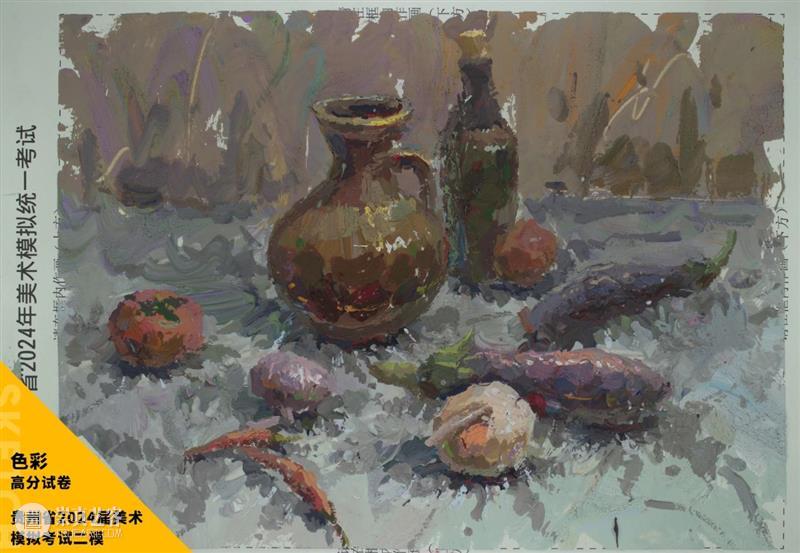 最新【湖北、贵州、安徽省】模拟考试高分卷鉴赏 ！各省之间差距挺大，附范画及点评 ！ 崇真艺客