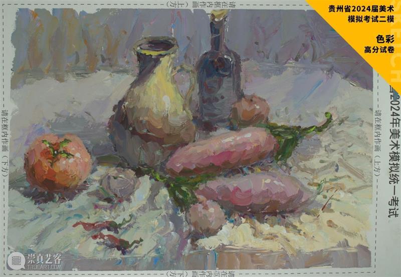 最新【湖北、贵州、安徽省】模拟考试高分卷鉴赏 ！各省之间差距挺大，附范画及点评 ！ 崇真艺客