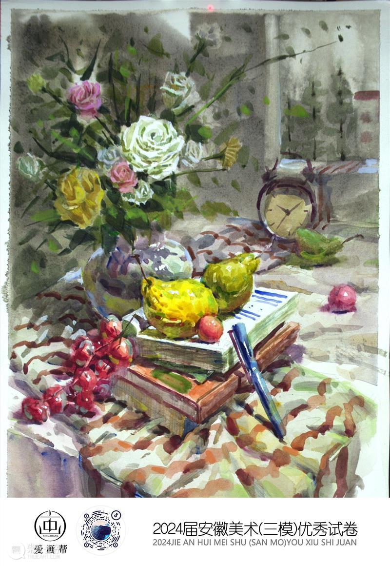 最新【湖北、贵州、安徽省】模拟考试高分卷鉴赏 ！各省之间差距挺大，附范画及点评 ！ 崇真艺客