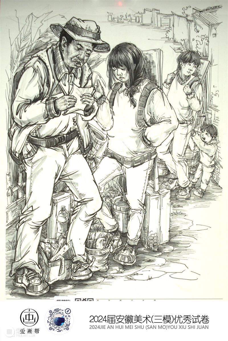 最新【湖北、贵州、安徽省】模拟考试高分卷鉴赏 ！各省之间差距挺大，附范画及点评 ！ 崇真艺客