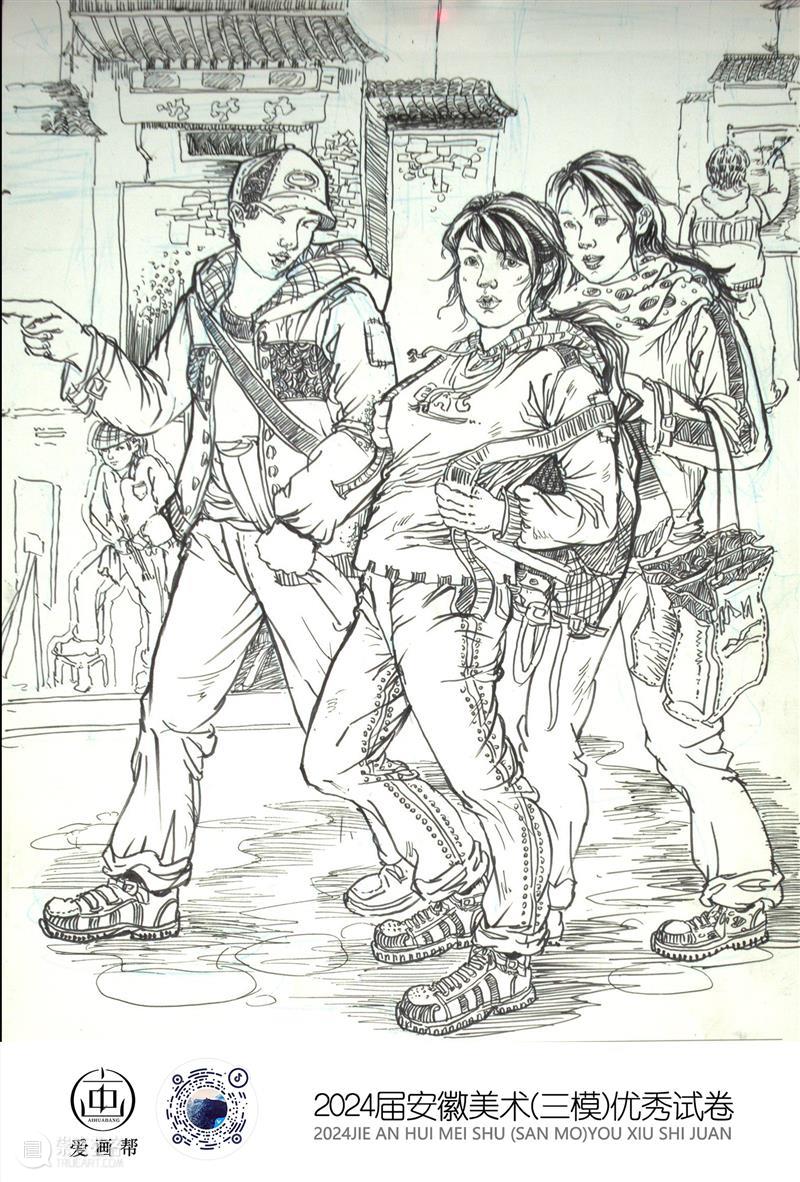 最新【湖北、贵州、安徽省】模拟考试高分卷鉴赏 ！各省之间差距挺大，附范画及点评 ！ 崇真艺客