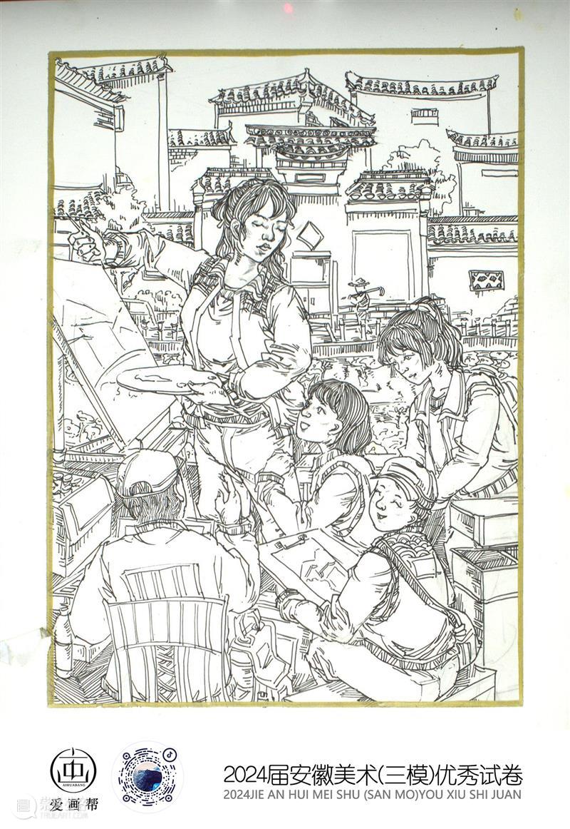 最新【湖北、贵州、安徽省】模拟考试高分卷鉴赏 ！各省之间差距挺大，附范画及点评 ！ 崇真艺客