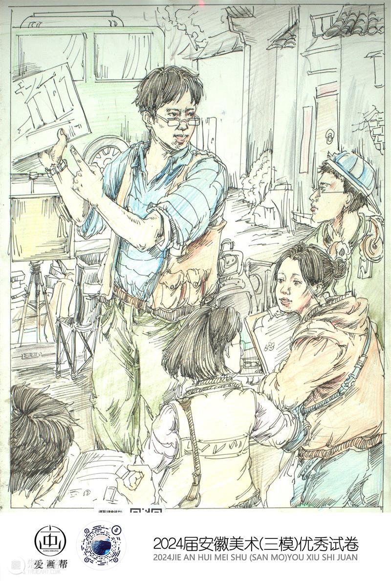 最新【湖北、贵州、安徽省】模拟考试高分卷鉴赏 ！各省之间差距挺大，附范画及点评 ！ 崇真艺客