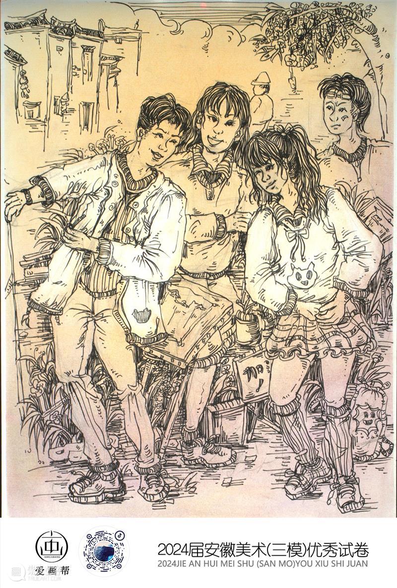 最新【湖北、贵州、安徽省】模拟考试高分卷鉴赏 ！各省之间差距挺大，附范画及点评 ！ 崇真艺客