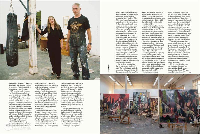 《Tatler》杂志访尼奥·劳赫（Neo Rauch）工作室  Aaina Bhargava 崇真艺客