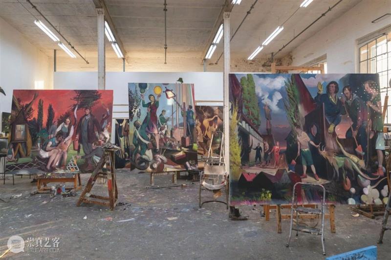 《Tatler》杂志访尼奥·劳赫（Neo Rauch）工作室  Aaina Bhargava 崇真艺客