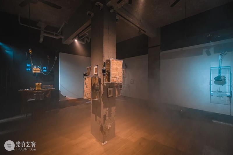 开幕回顾 |「染」吴一力互动影像装置艺术展持续至1月2日 崇真艺客