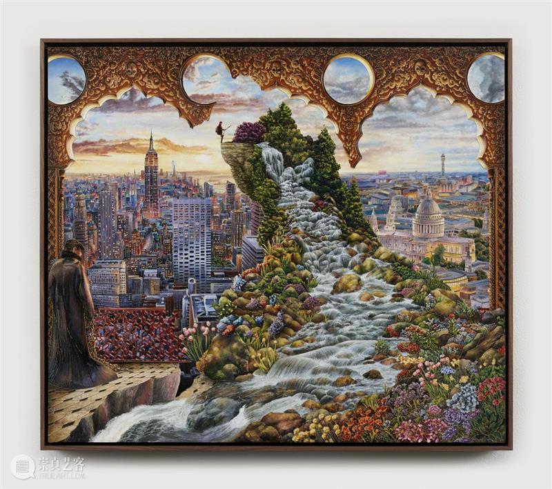 现场｜拉比克·肖 Raqib Shaw 个展「幻梦之间」｜佩斯纽约空间 崇真艺客