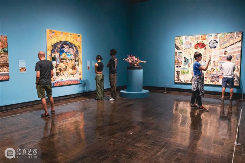现场｜拉比克·肖 Raqib Shaw 个展「幻梦之间」｜佩斯纽约空间 崇真艺客