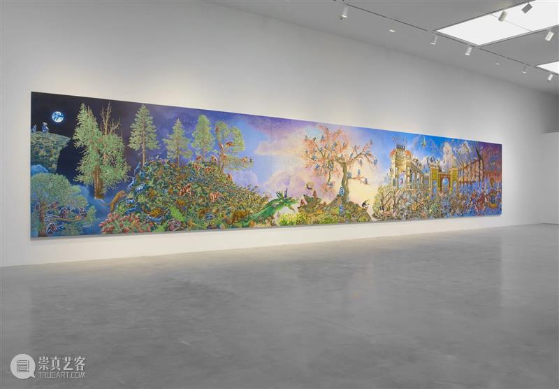 现场｜拉比克·肖 Raqib Shaw 个展「幻梦之间」｜佩斯纽约空间 崇真艺客