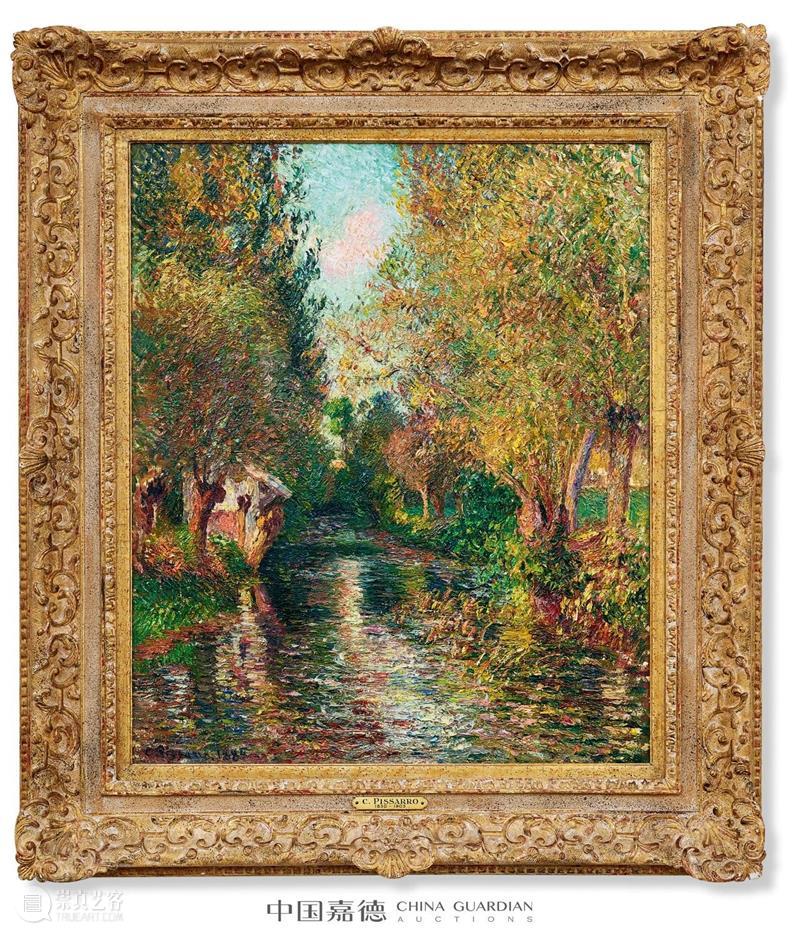 (法)卡米耶·毕沙罗 巴津库尔洗衣池 丨中国嘉德30周年精品回顾 崇真艺客