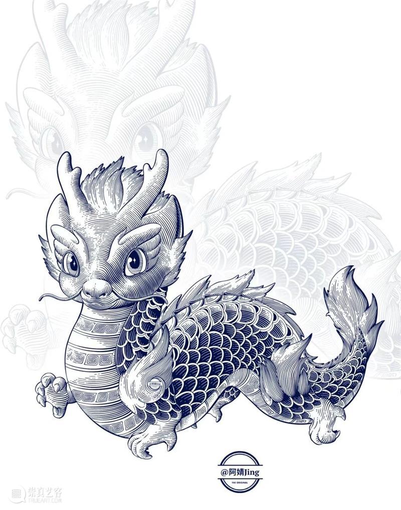 反转来了？龙年春晚吉祥物价值300w的线稿图流出，作者竟然是网友 ！ 崇真艺客