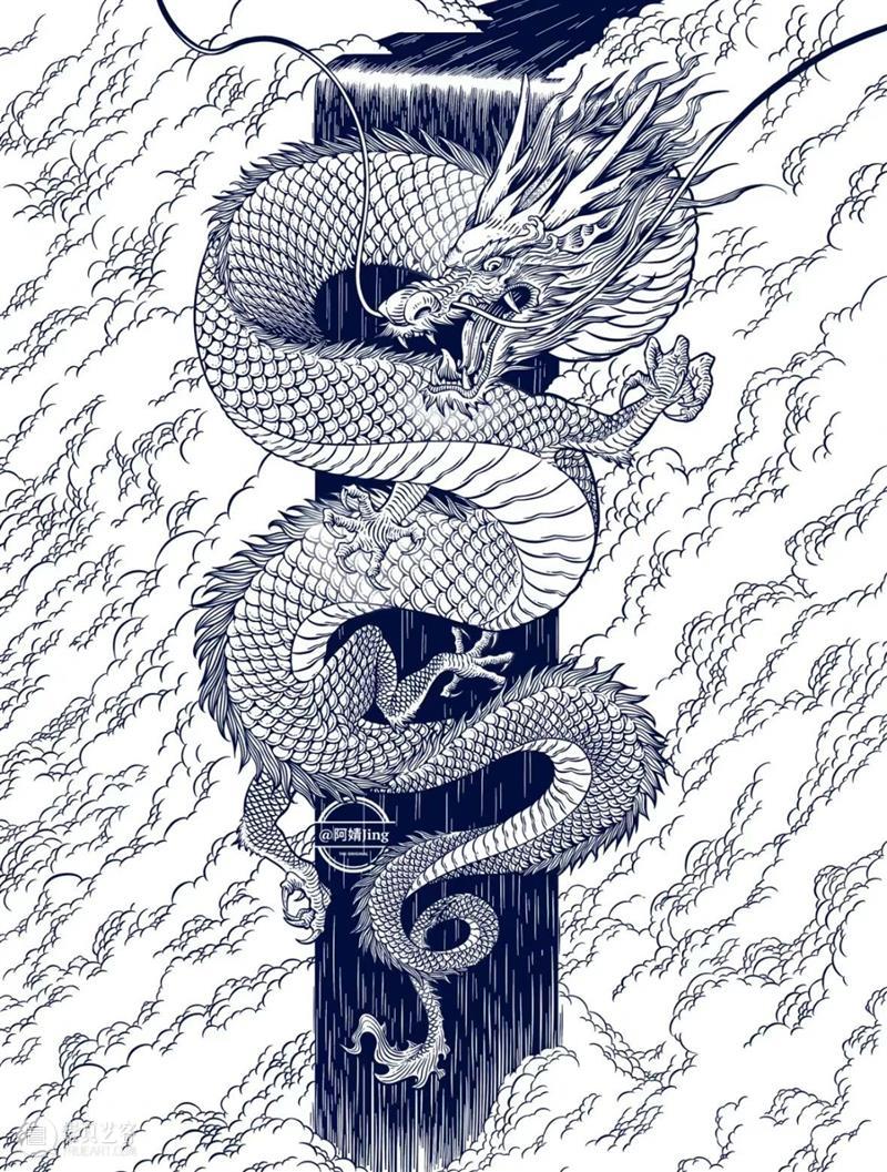 反转来了？龙年春晚吉祥物价值300w的线稿图流出，作者竟然是网友 ！ 崇真艺客