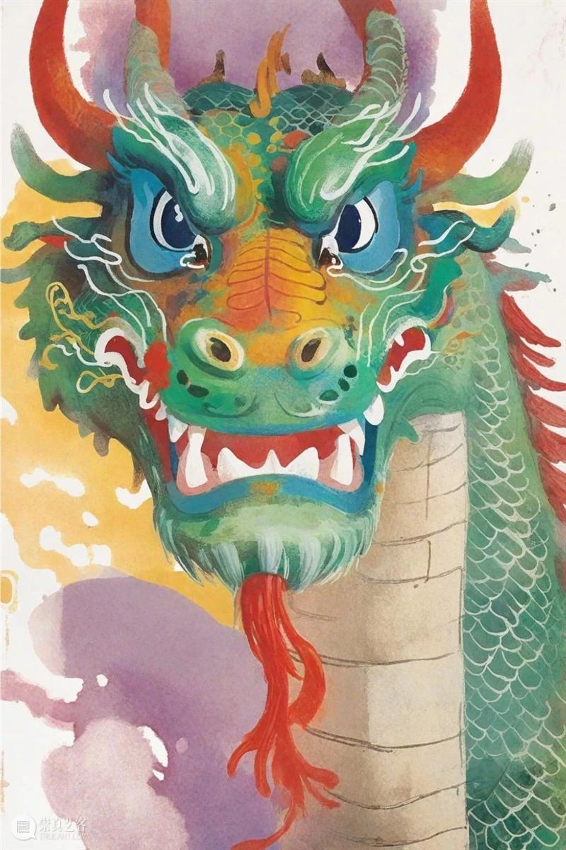 反转来了？龙年春晚吉祥物价值300w的线稿图流出，作者竟然是网友 ！ 崇真艺客