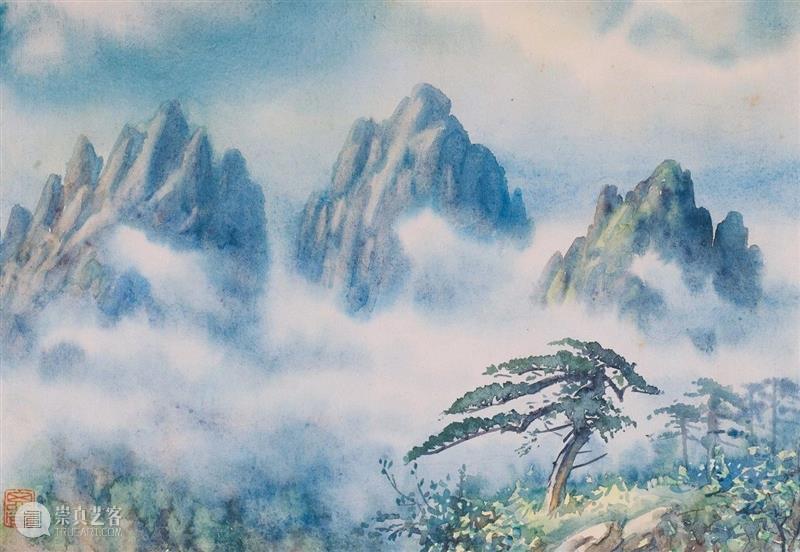泓盛2023秋季拍卖会·现当代艺术专场·百年水彩 崇真艺客
