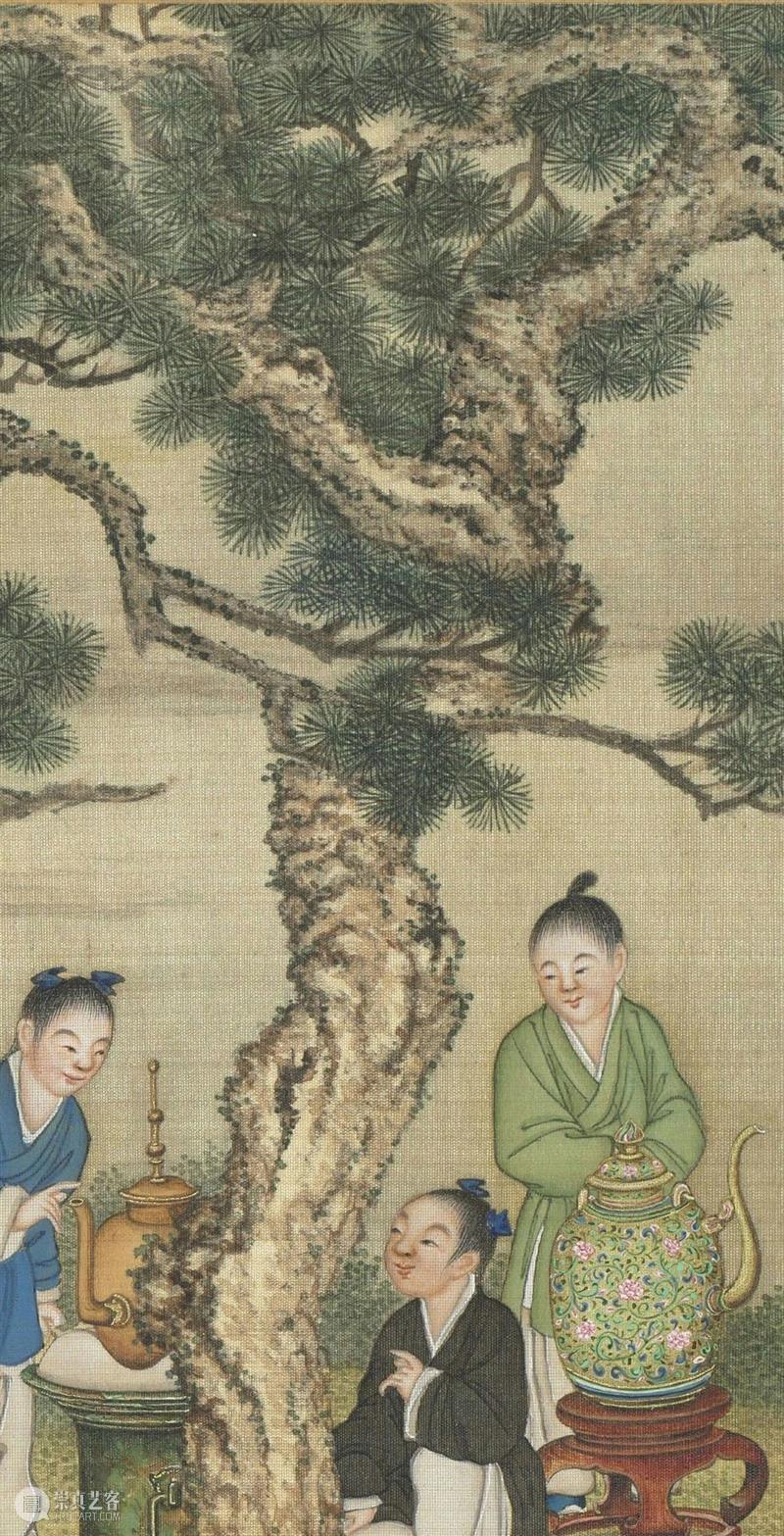 《太平春市图卷》 崇真艺客