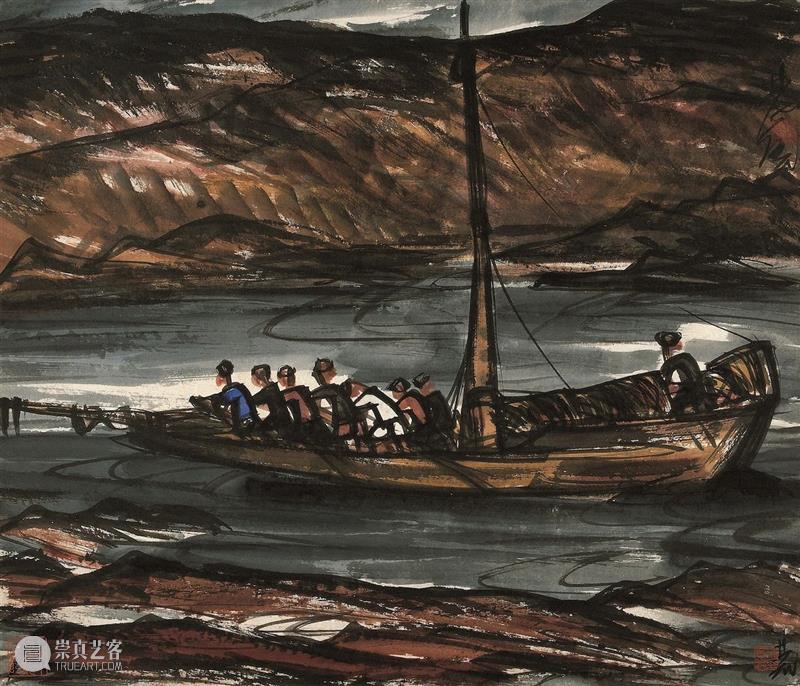 展览 | “中国式风景”展墙用的花青色调里，都是林风眠的中国画情愫 崇真艺客