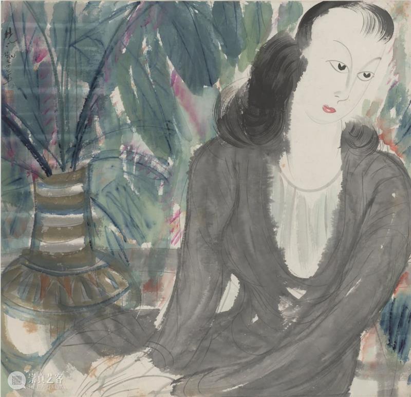 展览 | “中国式风景”展墙用的花青色调里，都是林风眠的中国画情愫 崇真艺客