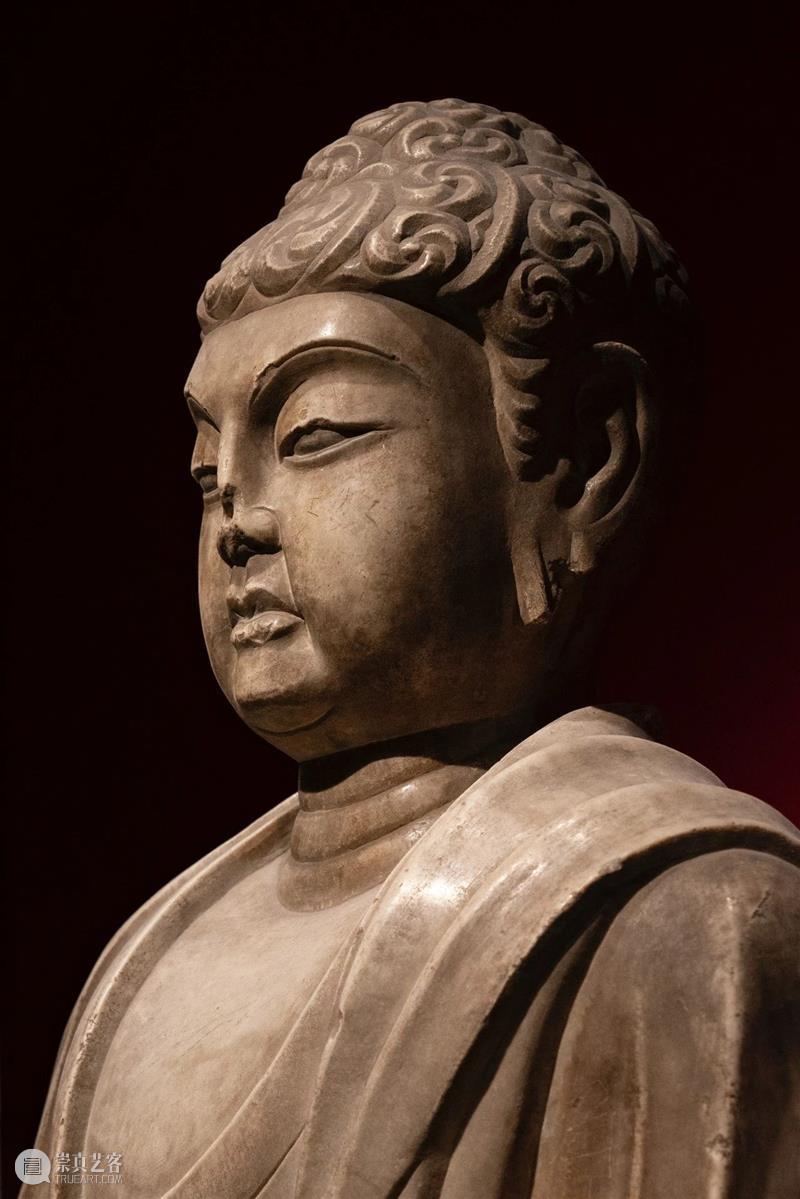 河南博物院：唐汉白玉弥勒佛坐像 崇真艺客