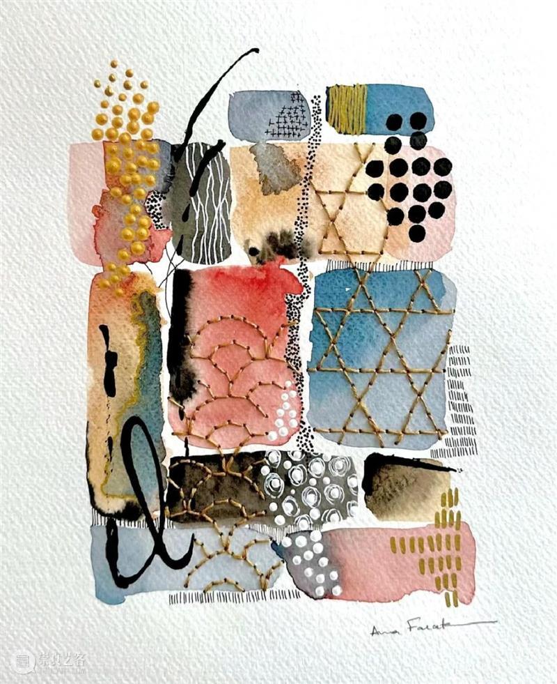 【IFA-艺术赏析】Ana Falceta | 纺织与色块的交响乐 崇真艺客