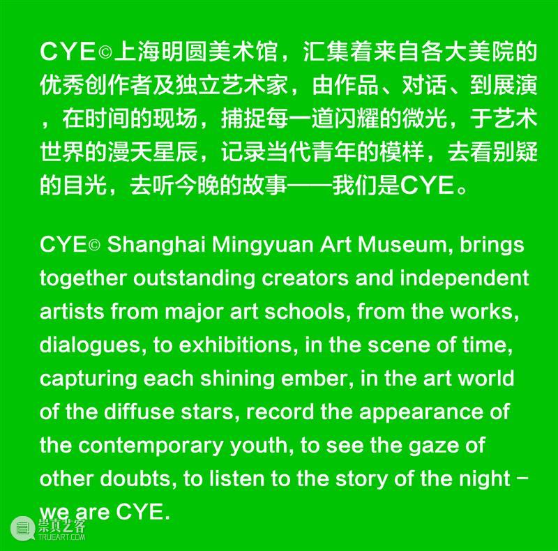 CYE × 赵云龙 ：不可重来、不可掩盖 崇真艺客