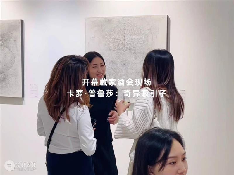 卡萝?普鲁莎：奇异吸引子 开幕藏家酒会现场 崇真艺客