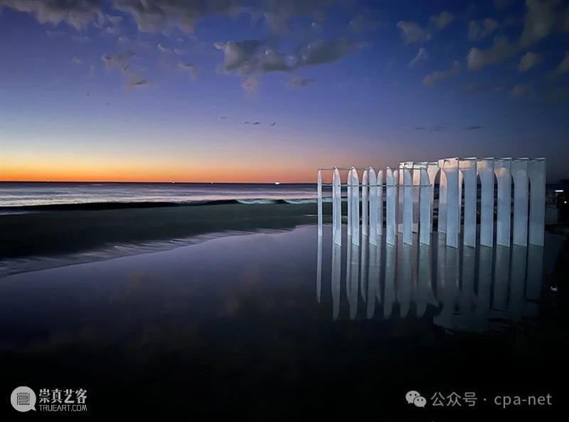 穿越澳大利亚海岸的光线和倒影 崇真艺客