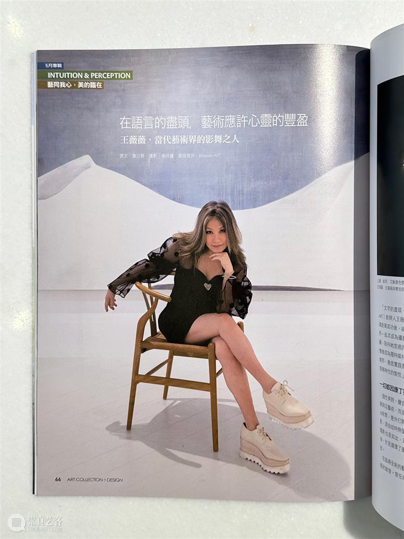 王薇薇 Elsa Wang 专访 文字的尽头 艺术的开始 艺术收藏＋设计 崇真艺客
