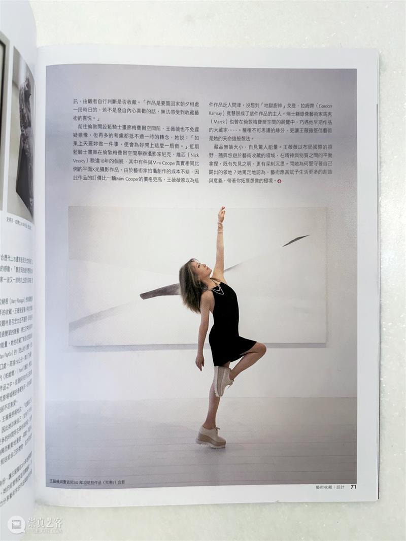 王薇薇 Elsa Wang 专访 文字的尽头 艺术的开始 艺术收藏＋设计 崇真艺客