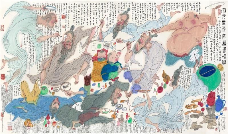 色彩斑斓的艺术人生 | “如此漫长﹒如此浓郁——黄永玉新作展”将于6月25日在中国美术馆开展 崇真艺客