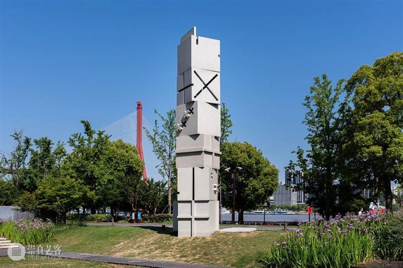 丁乙公共雕塑《光塔》于杨浦滨江永久展出 崇真艺客