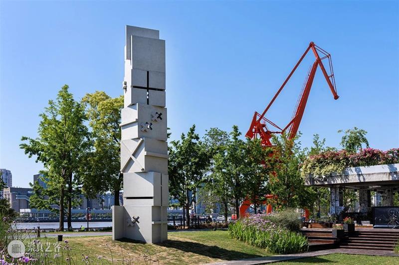 丁乙公共雕塑《光塔》于杨浦滨江永久展出 崇真艺客