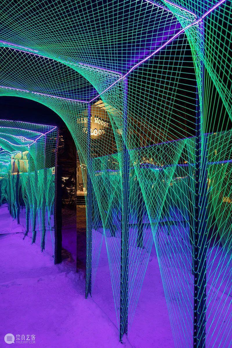 互动灯光艺术案例（五） 崇真艺客