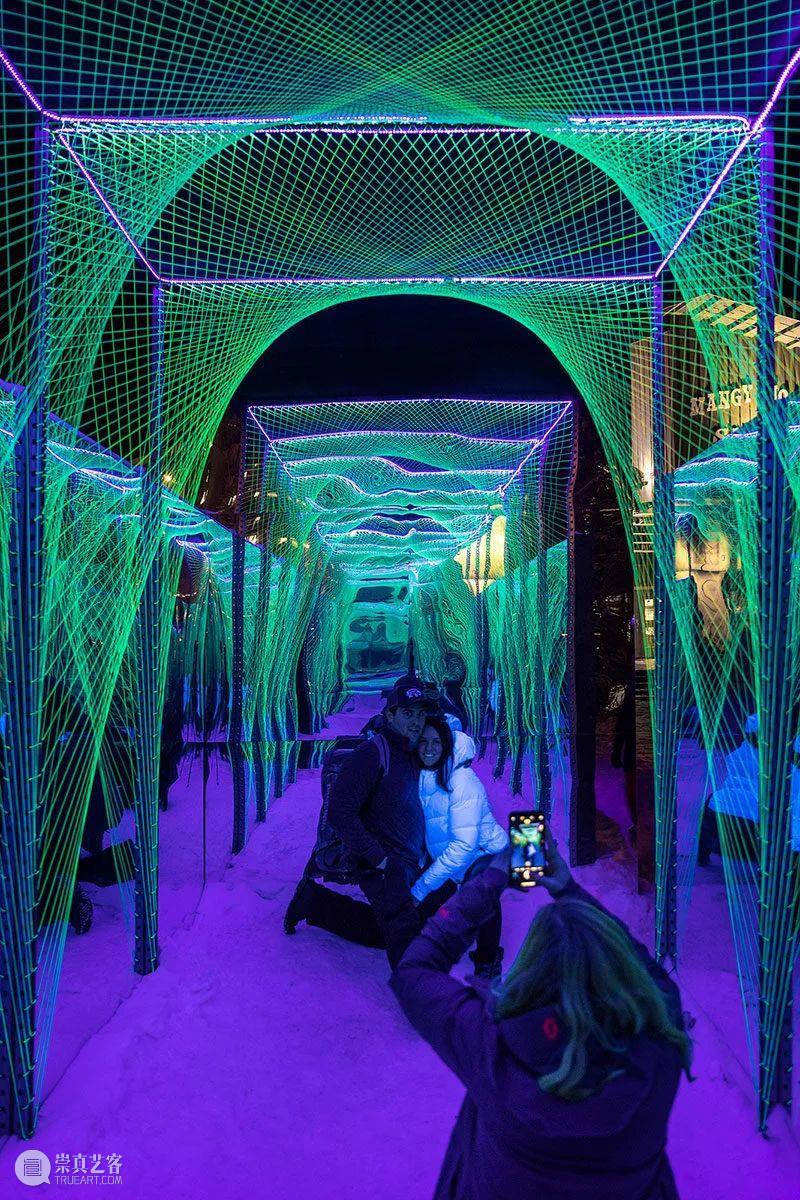 互动灯光艺术案例（五） 崇真艺客