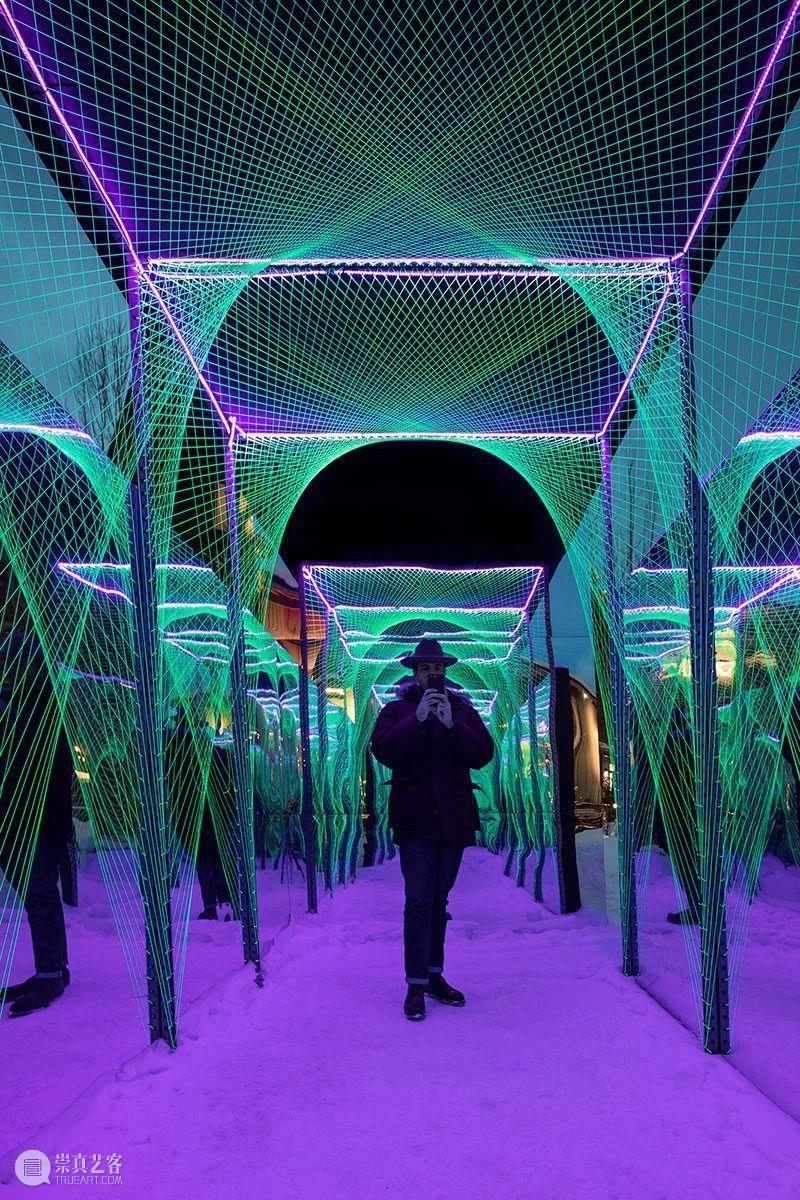 互动灯光艺术案例（五） 崇真艺客