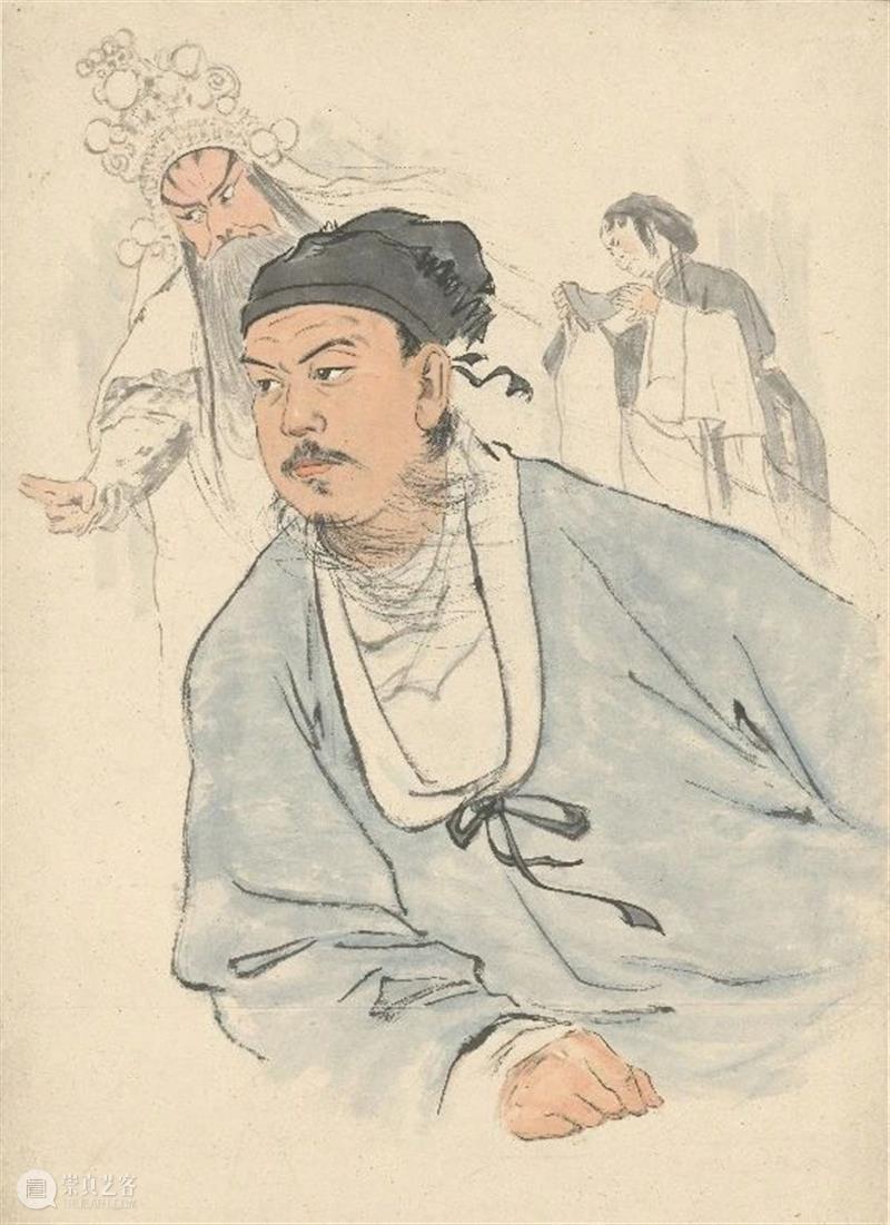 李斛水墨人物展：中西融合、别开生面的“岁月交响”|观展预约 崇真艺客