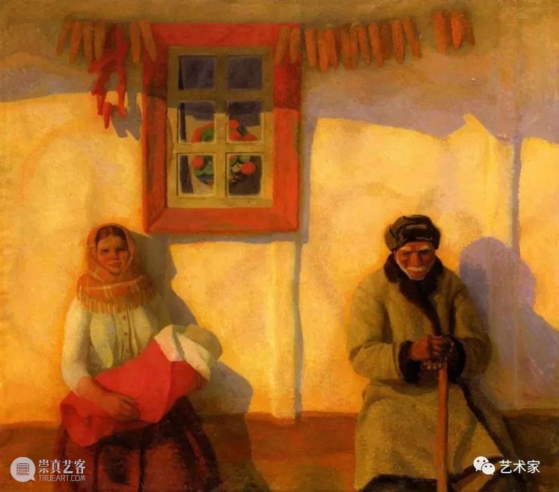 【IFA-艺术赏析】Tetyana Nilivna Yablonska | 微妙的造型和色彩节奏 崇真艺客