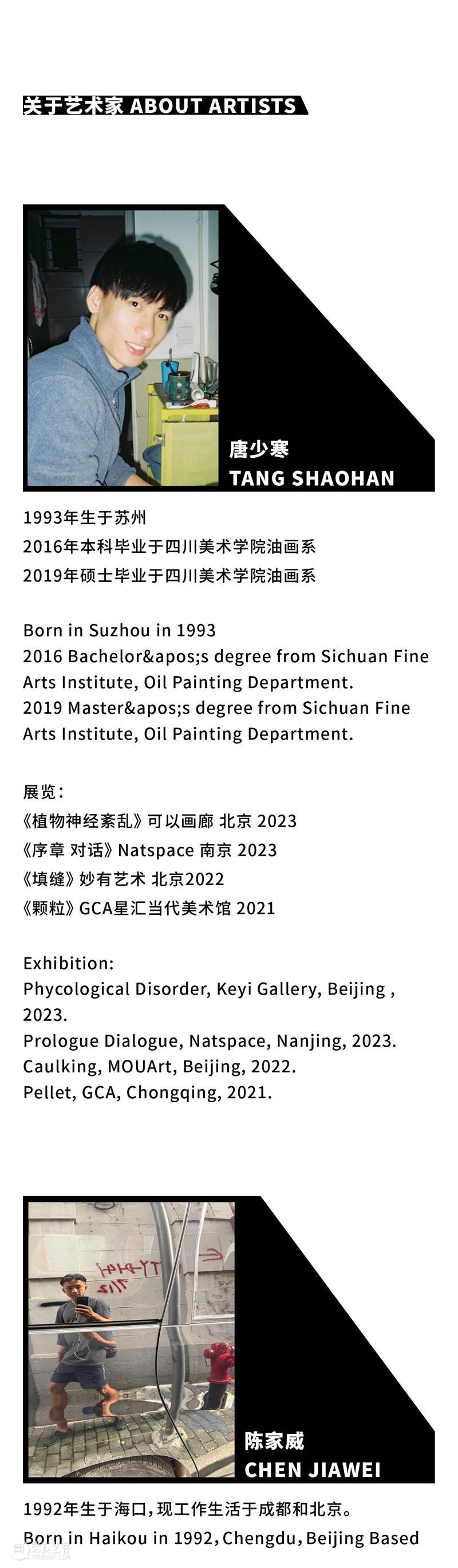 展览访谈 Exhibition Talks丨陈家威 & 唐少寒 崇真艺客