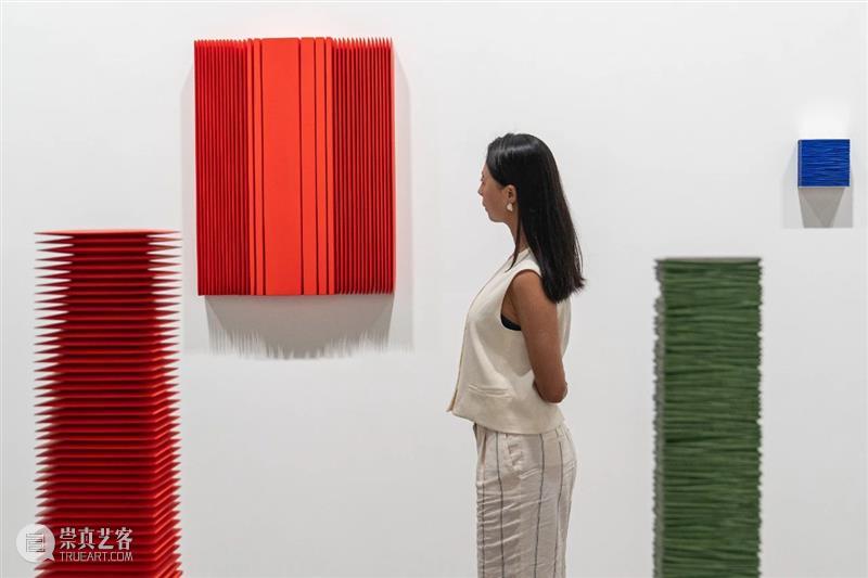 白石画廊北京|开幕现场:坪田昌之、金理有、斑万字三人展《隐形维度》 崇真艺客