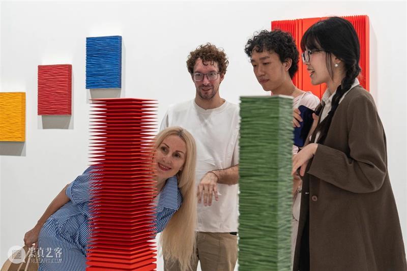 白石画廊北京|开幕现场:坪田昌之、金理有、斑万字三人展《隐形维度》 崇真艺客