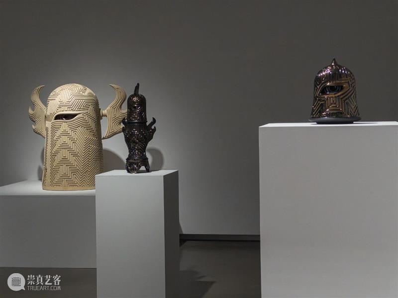 白石画廊北京|开幕现场:坪田昌之、金理有、斑万字三人展《隐形维度》 崇真艺客