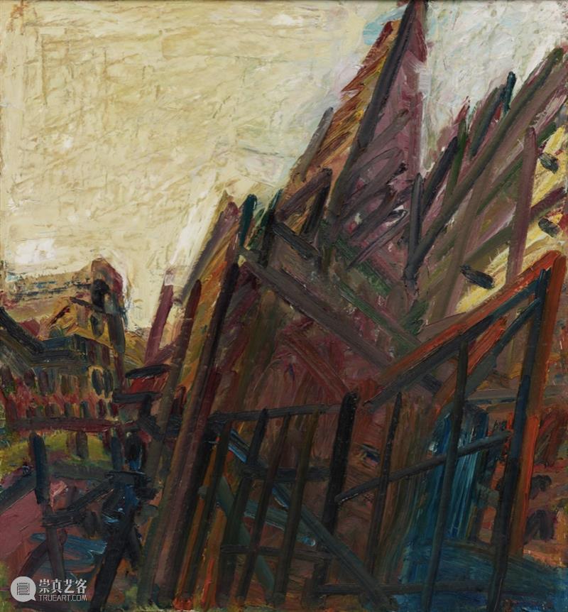 弗兰克-奥尔巴赫（Frank Auerbach)--- 所有好的绘画作品看起来都像是摆脱了既定立场的束缚 崇真艺客