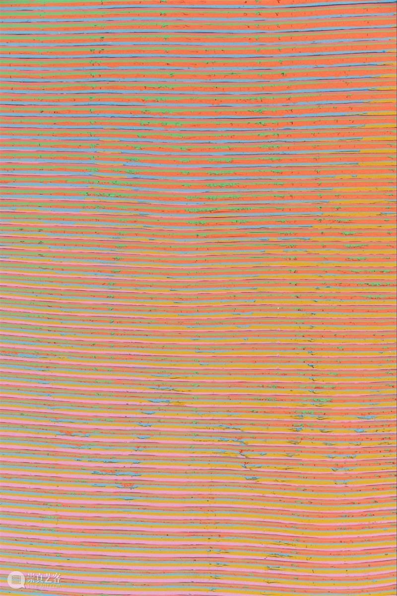 立木伦敦 | 洛里尔·贝尔特兰个展《为光命名》:在画布上雕塑,从多维度探索光、色彩、物质的交合 崇真艺客