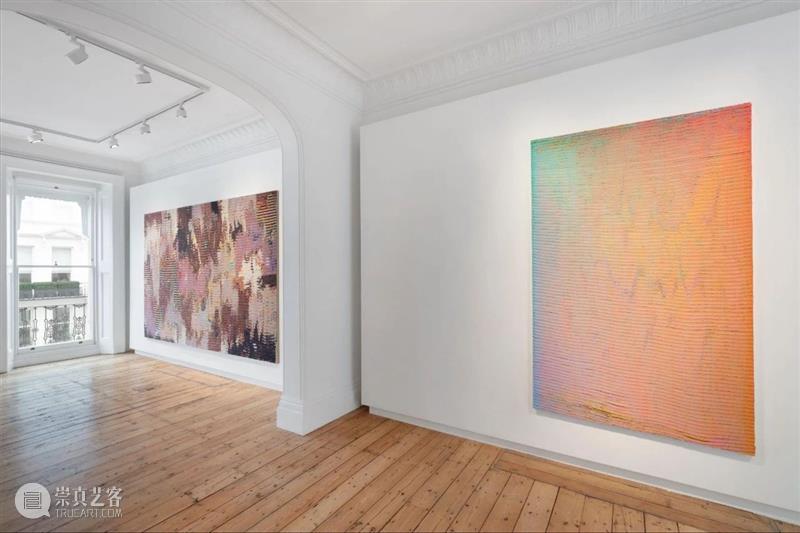 立木伦敦 | 洛里尔·贝尔特兰个展《为光命名》:在画布上雕塑,从多维度探索光、色彩、物质的交合 崇真艺客