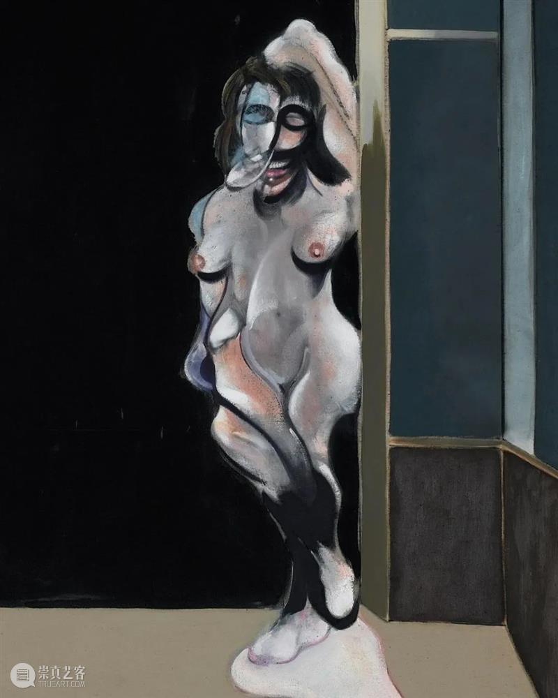 弗朗西斯·培根|《站在门口的裸体女性》1972 崇真艺客