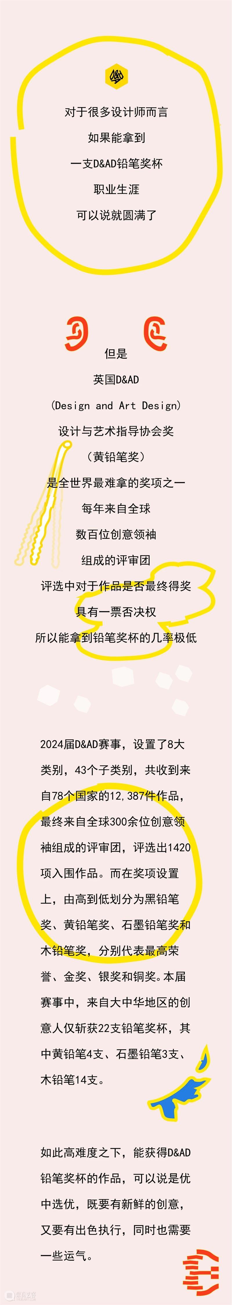新展 | 2019-2024英国D&AD黄铅笔奖大中华区获奖作品选作展 崇真艺客