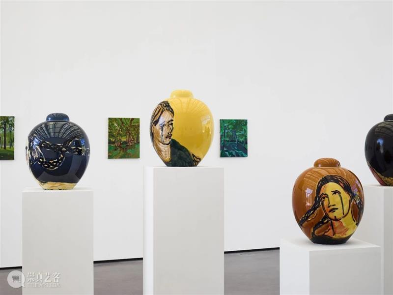 展览现场 | 克莱尔·特伯莱（Claire Tabouret）「泪水的诉说」@ 拉科斯特酒庄（Chateau La Coste） 崇真艺客